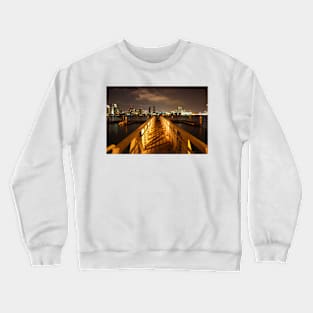 San Diego Skyline from a Pier on the Island of Coronado. 2011 Crewneck Sweatshirt